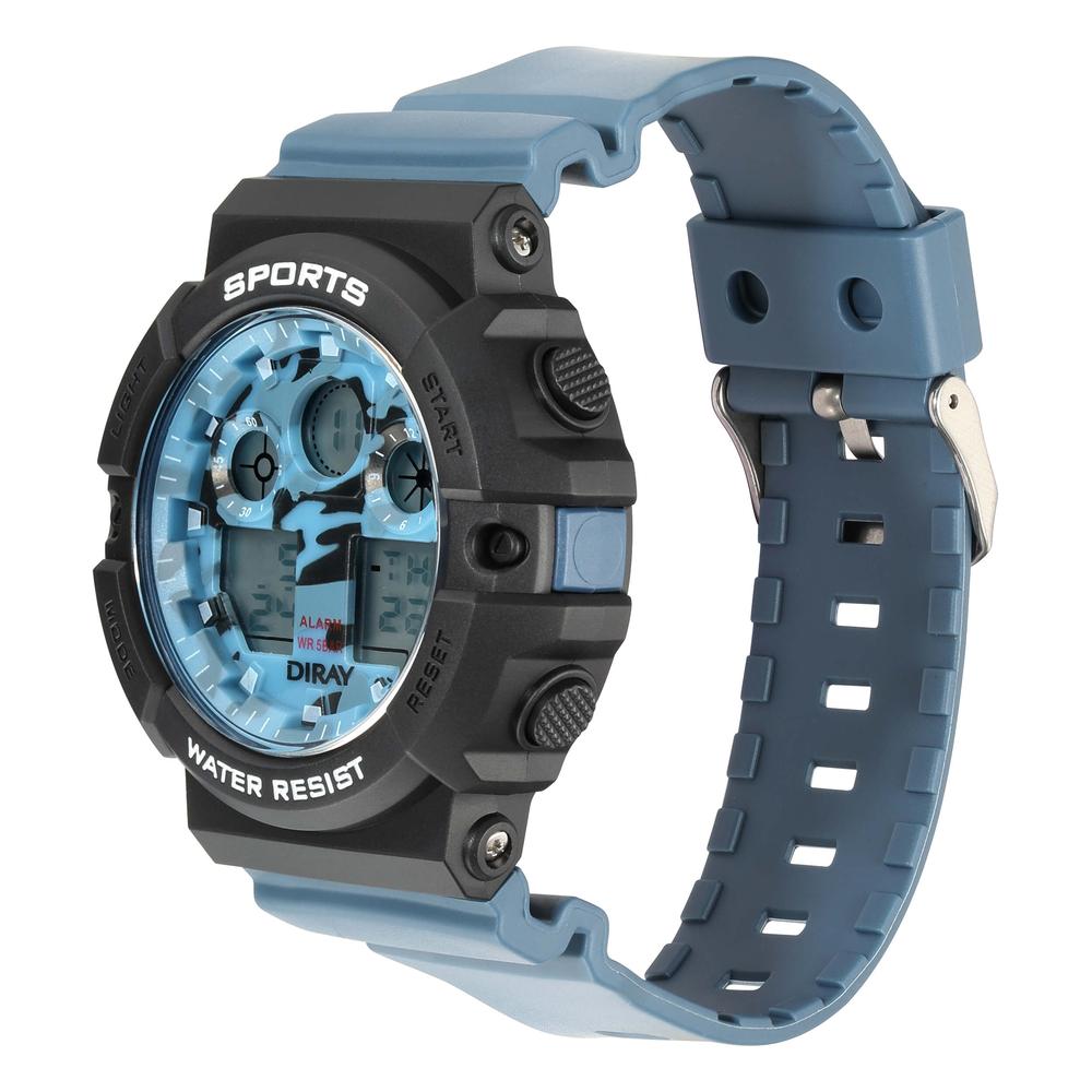 Foto 3 pulgar | Reloj Deportivo Diray Para Caballero Dr2246g6 Azul