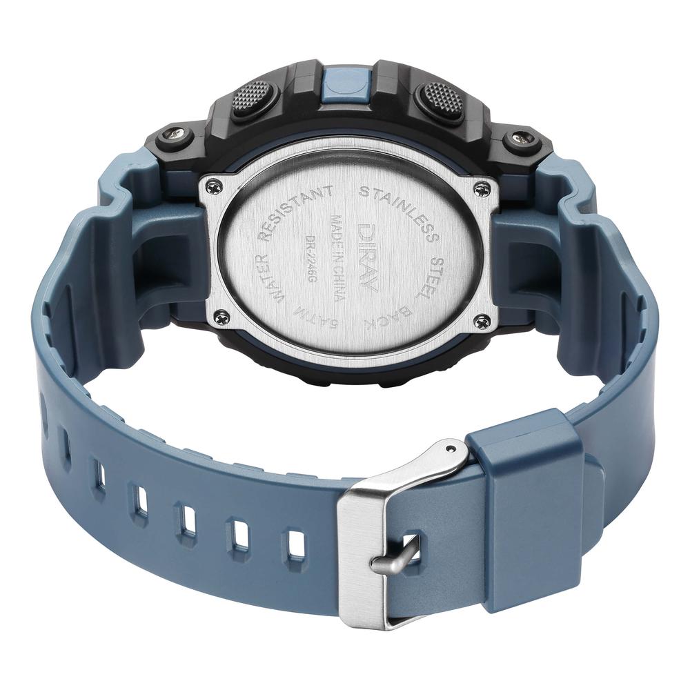 Foto 4 pulgar | Reloj Deportivo Diray Para Caballero Dr2246g6 Azul