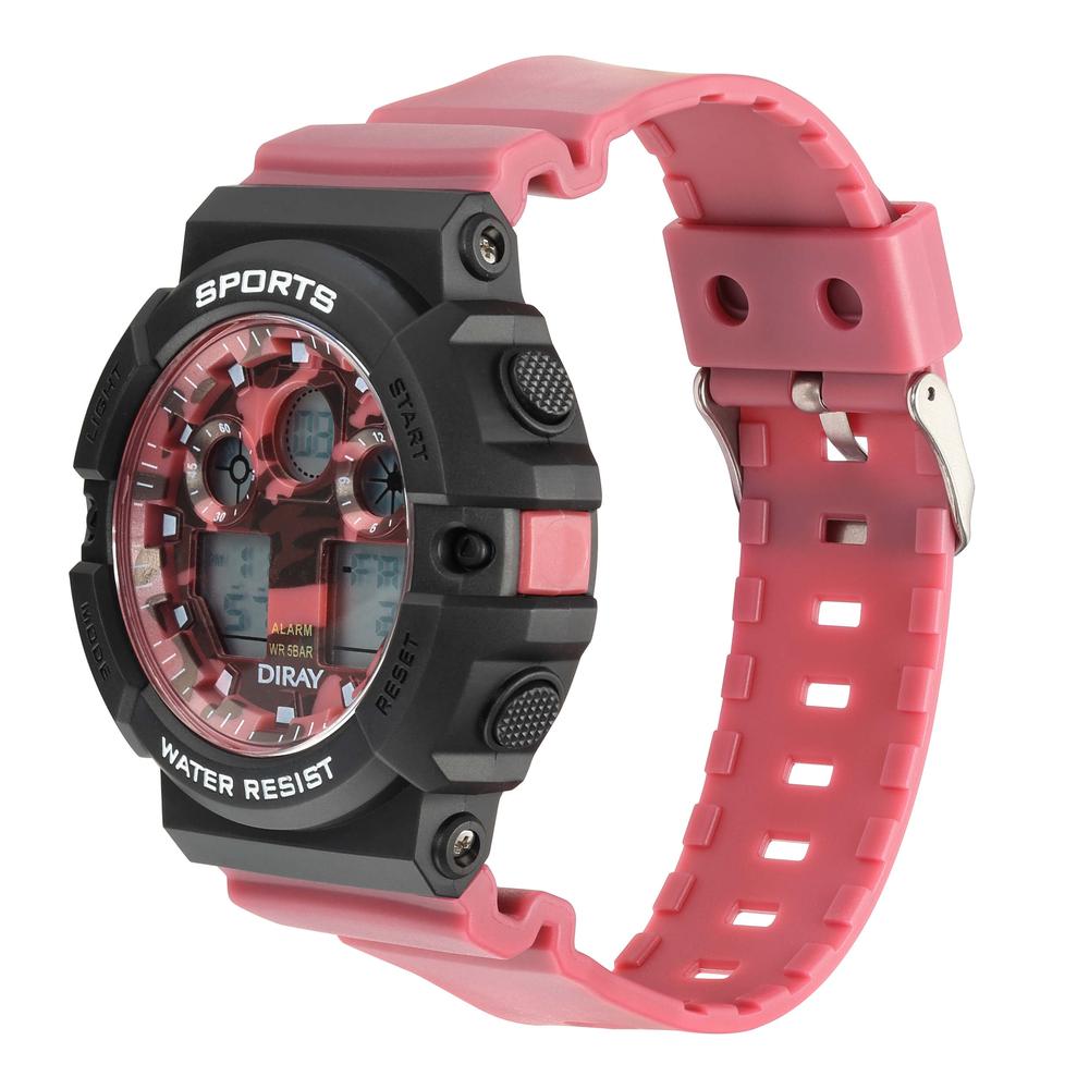 Foto 3 pulgar | Reloj Deportivo Diray Para Caballero Dr2246g4 Rojo