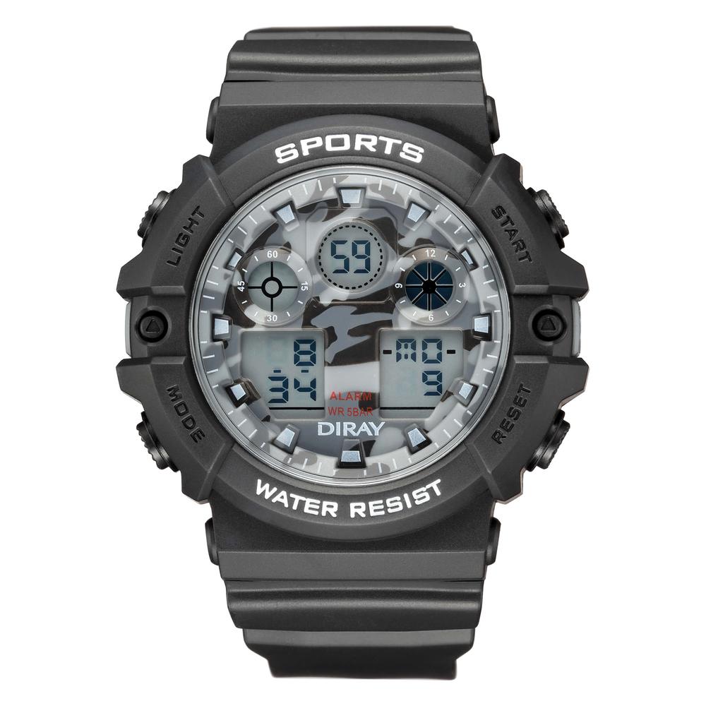 Reloj Deportivo Diray Dr2246g1 Negro