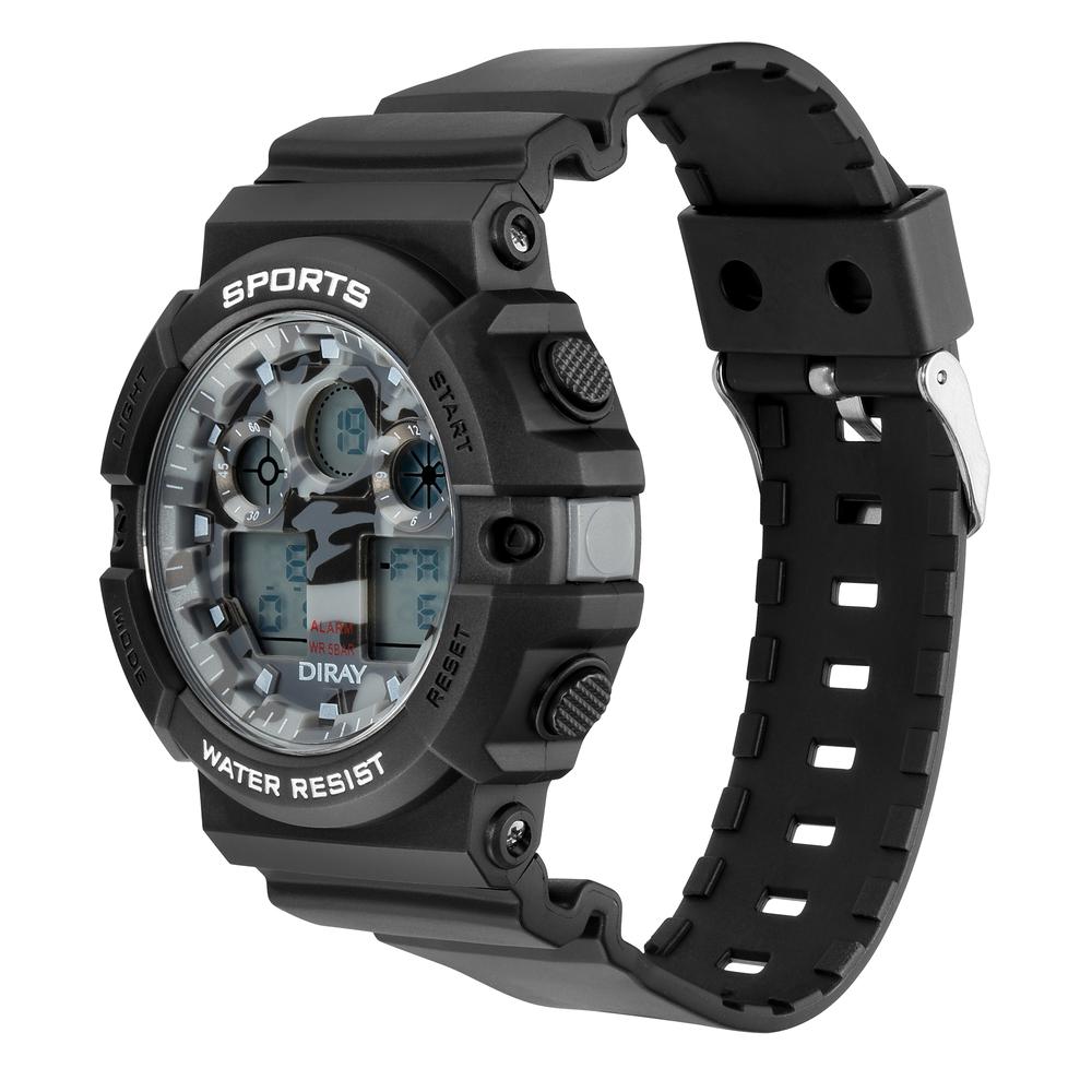 Foto 2 | Reloj Deportivo Diray Dr2246g1 Negro