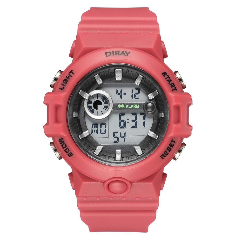 Reloj Deportivo Diray Dr2223l8 Rojo