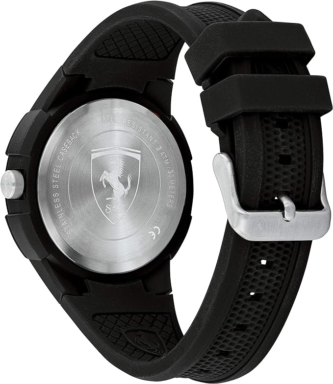 Foto 4 pulgar | Reloj Scuderia Ferrari Apex 0830747 Negro para Hombre