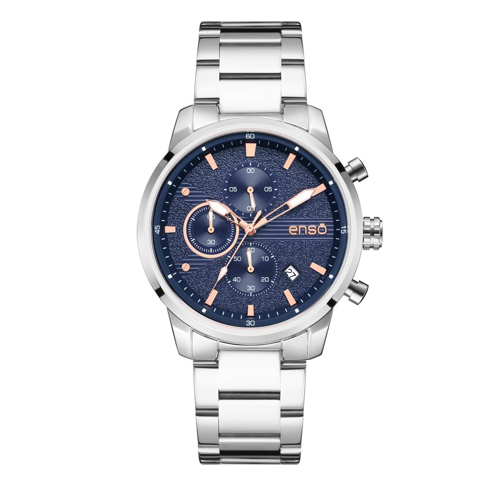 Reloj de Pulsera Enso Ew1059g2 Plateado para Hombre