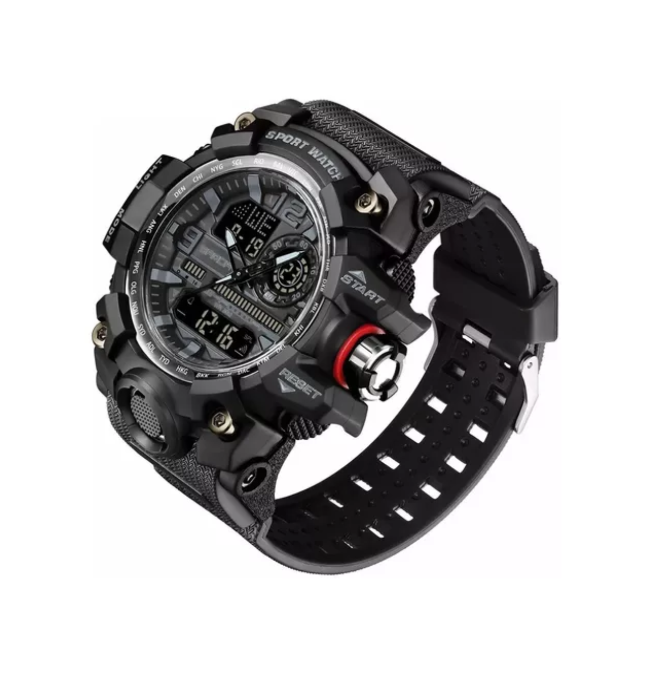 Reloj para Hombres Digital Negro