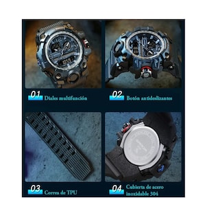 Foto 3 | Reloj Deportivo Belug color Negro para Hombre