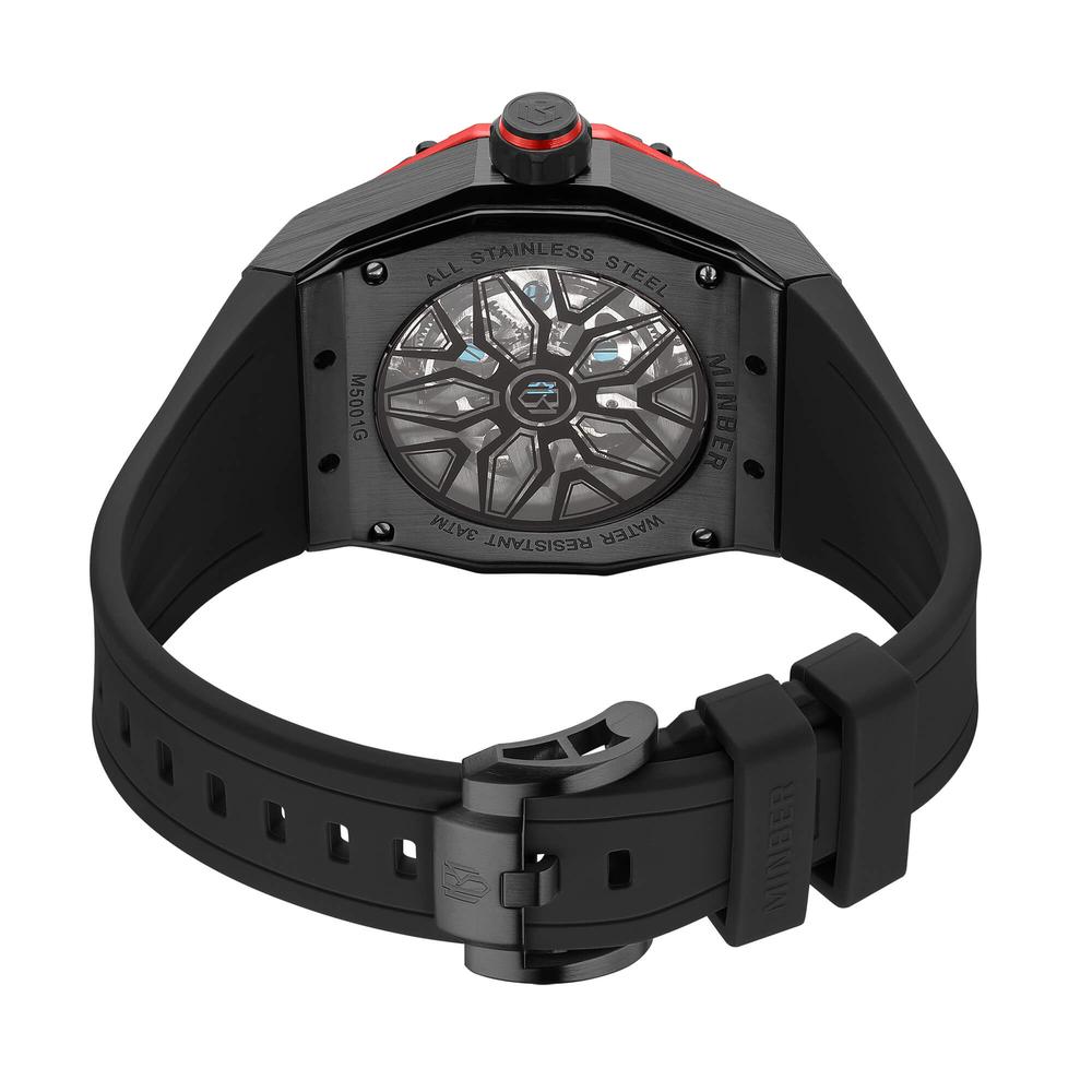 Foto 4 pulgar | Reloj De Pulsera Minber Para Hombre Racing Collection M5001g1