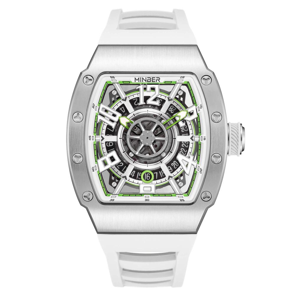 Foto 2 pulgar | Reloj De Pulsera Minber Para Hombre Classic Collection M8002g5