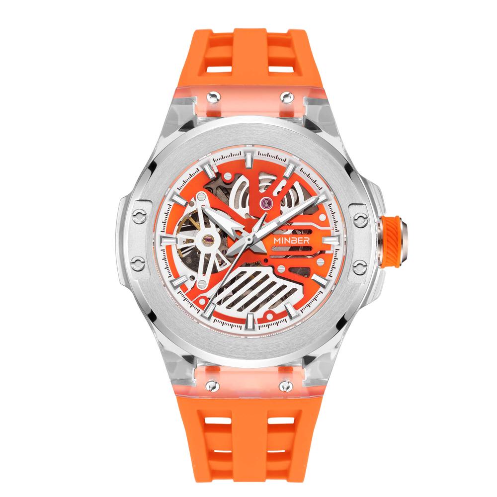 Reloj De Pulsera Minber Para Hombre Fashion Collection M9018g4