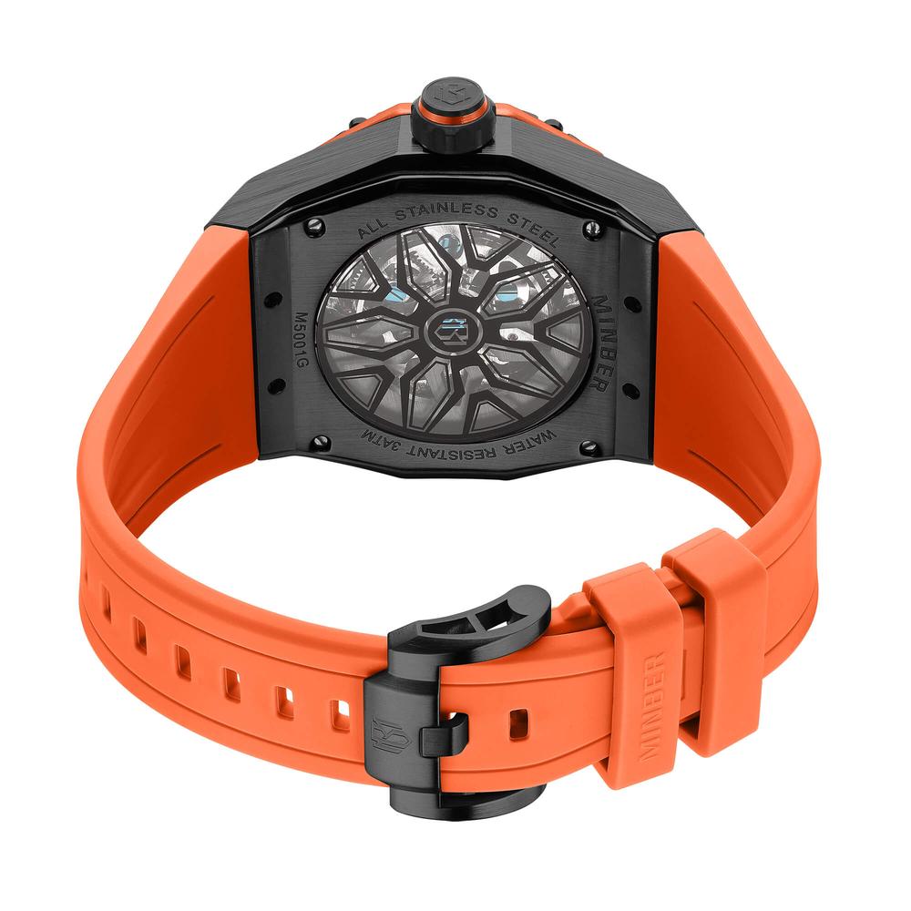 Foto 4 pulgar | Reloj De Pulsera Minber Para Hombre Racing Collection M5001g2