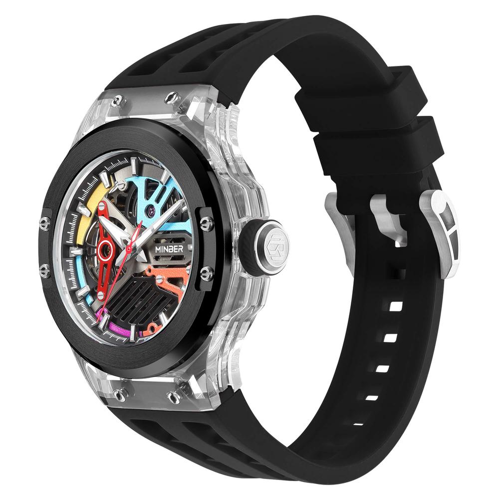 Foto 2 | Reloj De Pulsera Minber Para Hombre Fashion Collection M9018g1