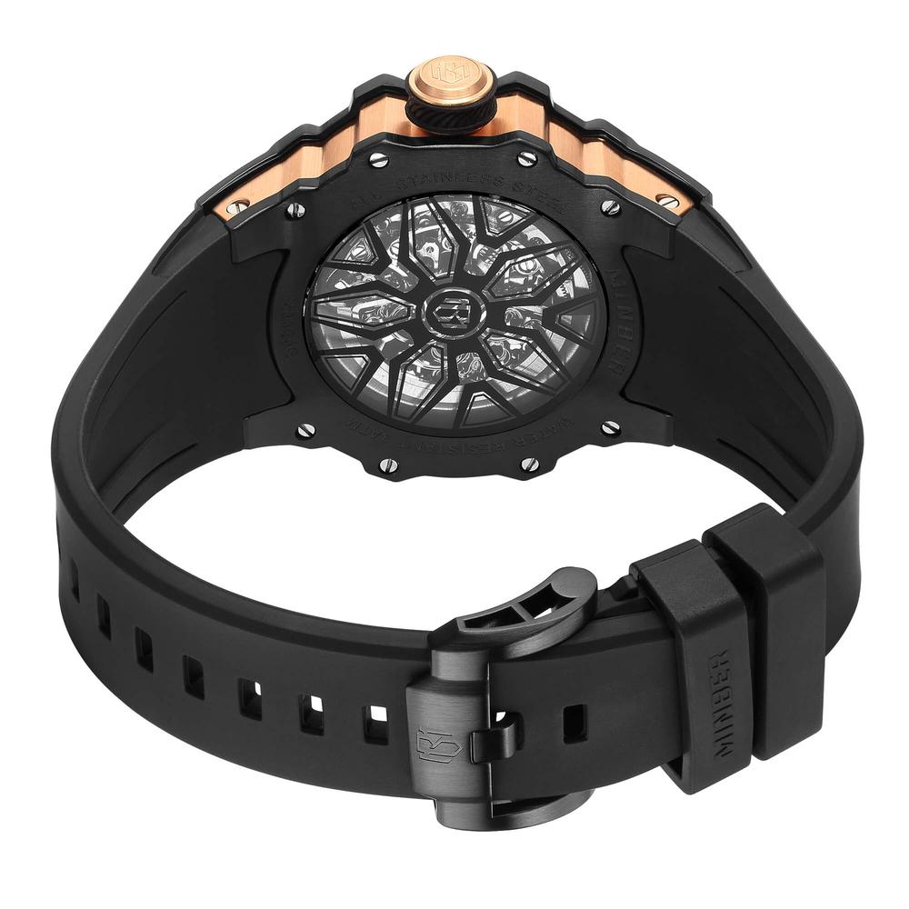 Foto 4 pulgar | Reloj De Pulsera Minber Para Hombre Classic Collection M8005g2