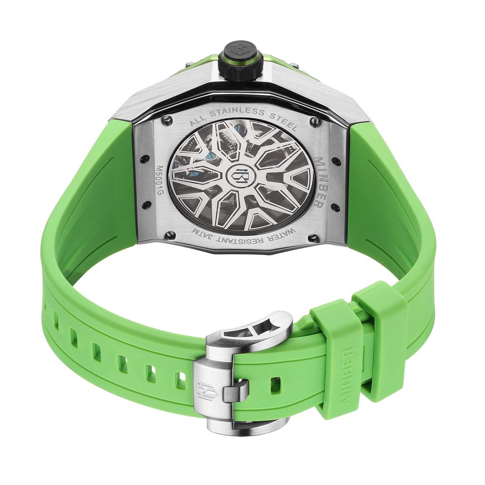 Foto 4 pulgar | Reloj De Pulsera Minber Para Hombre Racing Collection M5001g3