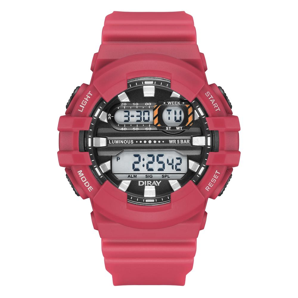 Foto 2 pulgar | Reloj Infantil Diray Para Caballero Dr2242g6 Rojo