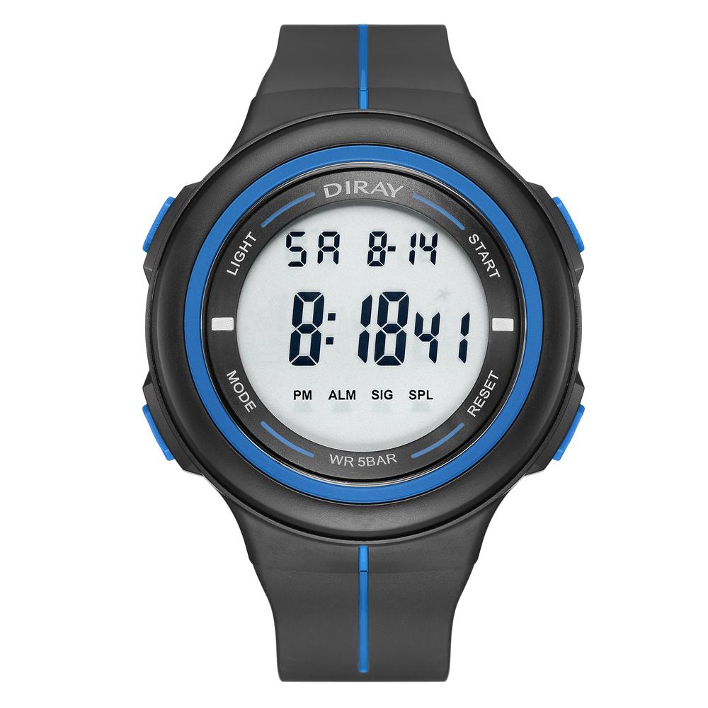 Reloj Infantil Diray Para Caballero Dr2150g4 Azul