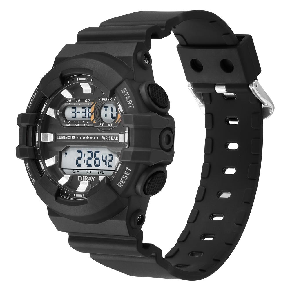 Foto 2 | Reloj Infantil Diray Para Caballero Dr2242g1 Negro