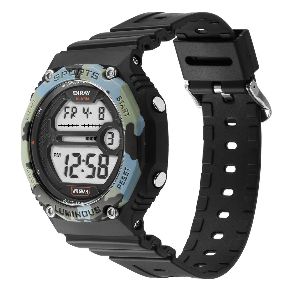 Foto 3 pulgar | Reloj Infantil Diray Para Caballero Dr2116g3 Camuflado
