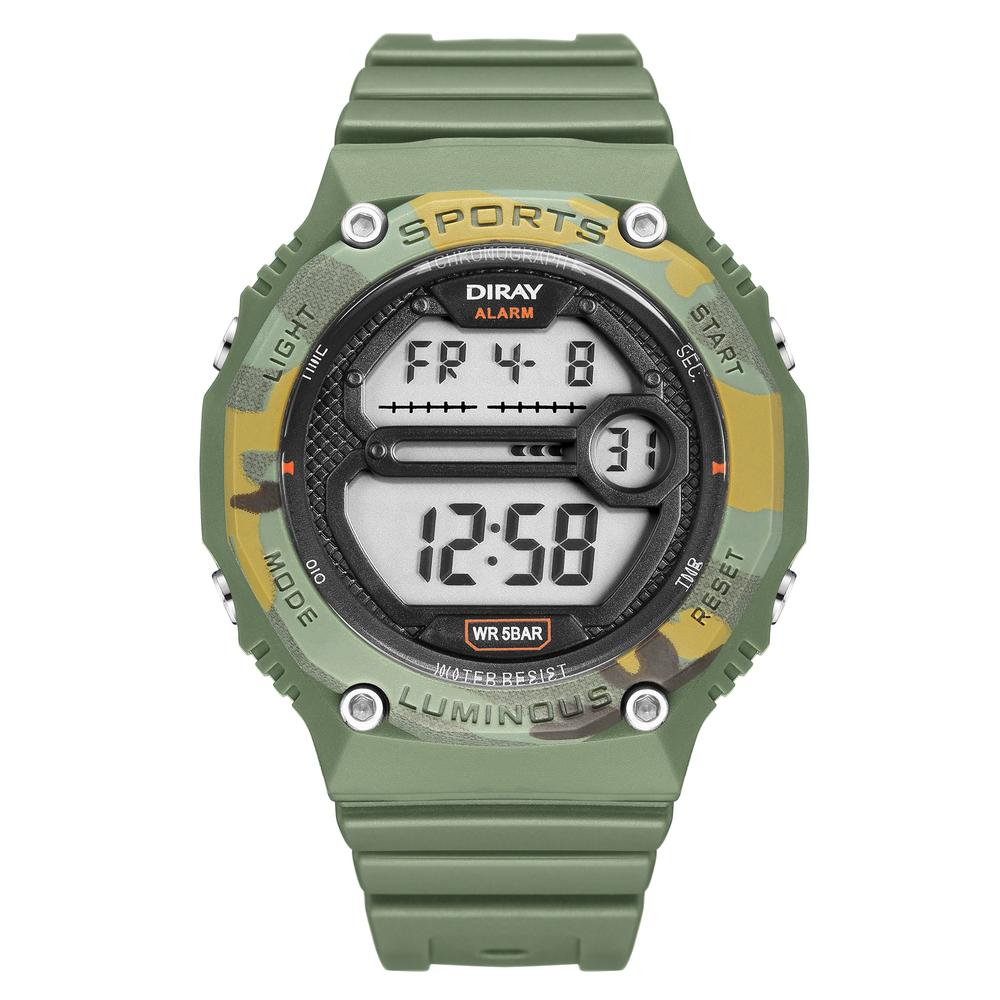 Foto 2 pulgar | Reloj Infantil Diray Para Caballero Dr2116g4 Camuflado