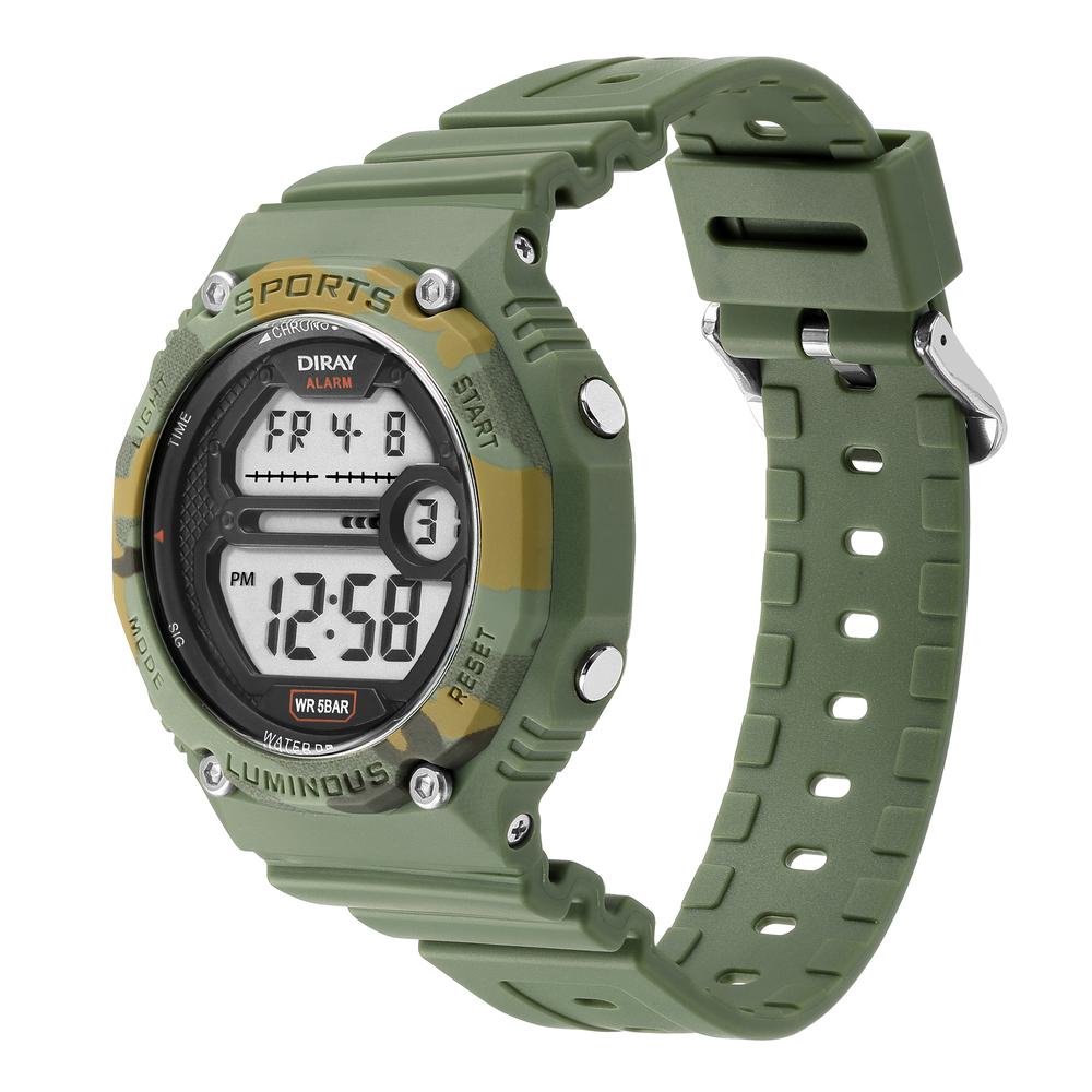 Foto 3 pulgar | Reloj Infantil Diray Para Caballero Dr2116g4 Camuflado