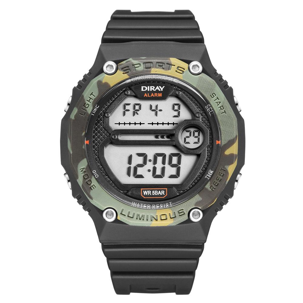 Foto 2 pulgar | Reloj Infantil Diray Para Caballero Dr2116g2 Camuflado