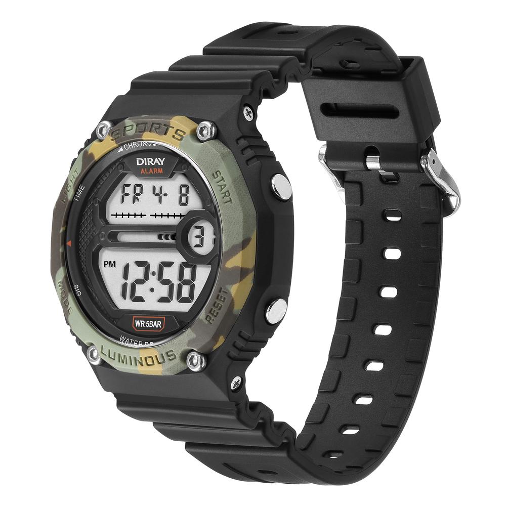 Foto 2 | Reloj Infantil Diray Para Caballero Dr2116g2 Camuflado