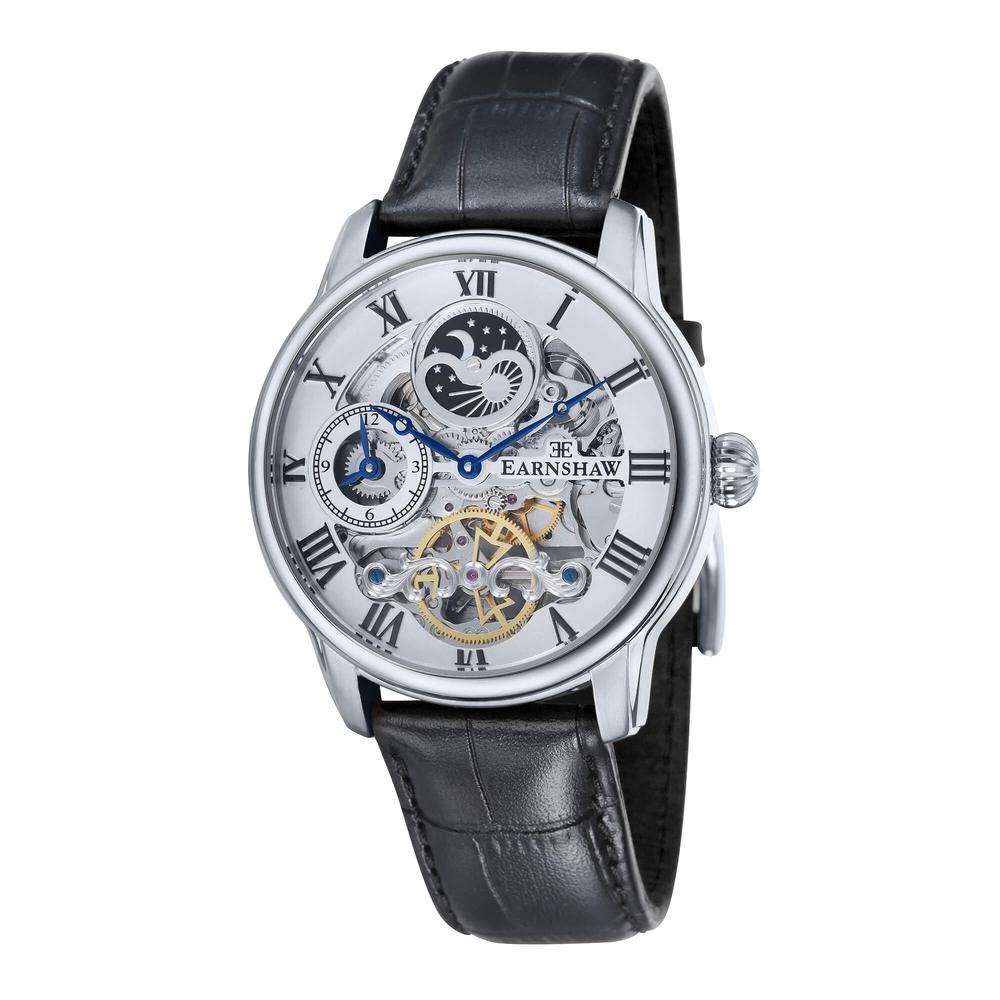 Reloj Earnshaw Negro para Hombre