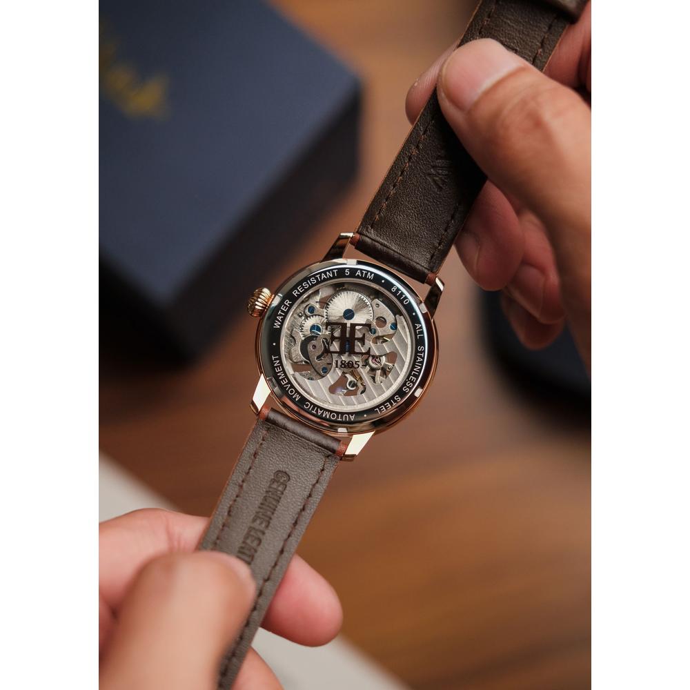 Foto 6 pulgar | Reloj Earnshaw Café para Hombre