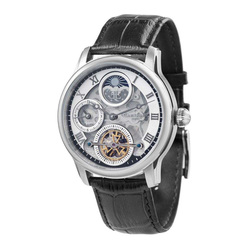 Foto 2 pulgar | Reloj se Pulsera Earnshaw Longitude Shadow Automatic Legacy White para Hombre