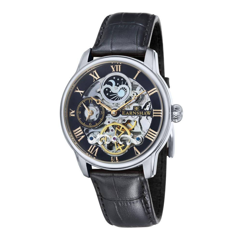 Reloj Earnshaw Negro para Hombre