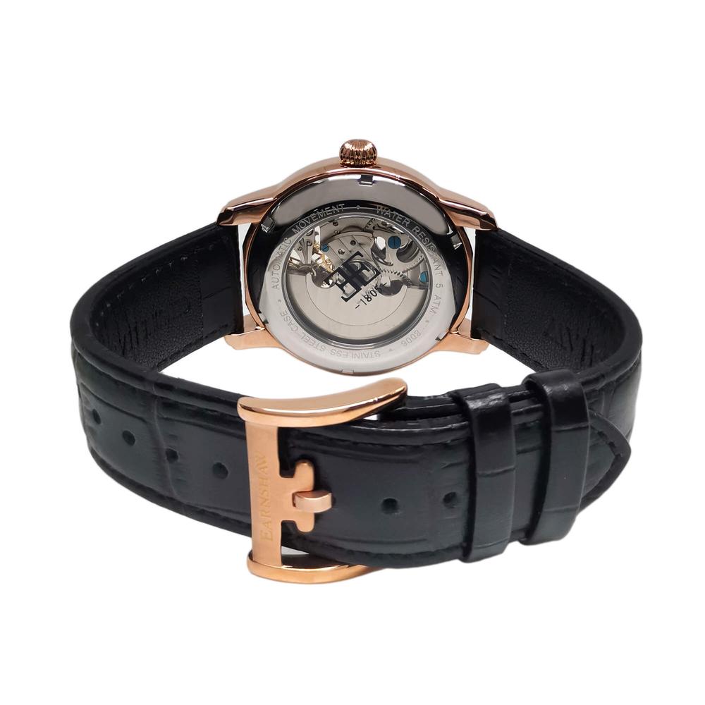 Foto 6 pulgar | Reloj de Pulsera Earnshaw Longitude Tuxedo Black para Hombre