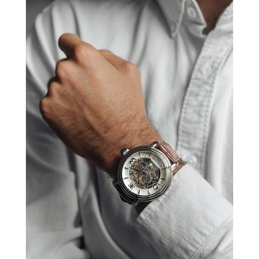 Foto 3 pulgar | Reloj Earnshaw Café para Hombre