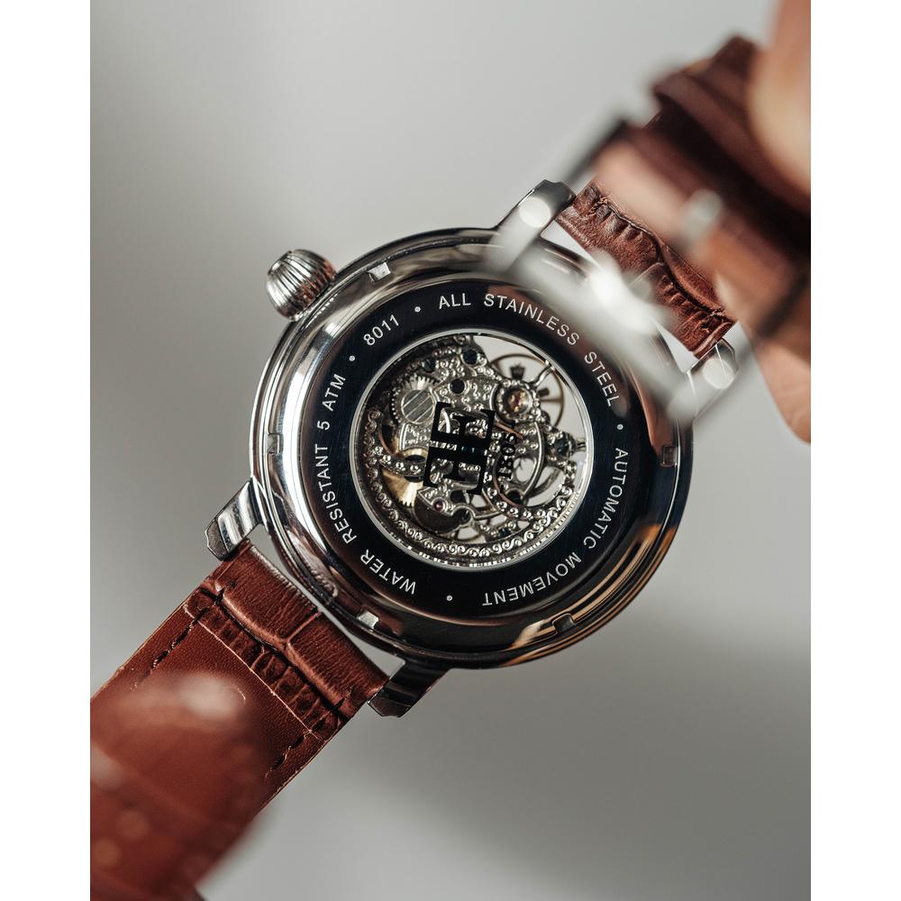 Foto 6 pulgar | Reloj Earnshaw Café para Hombre