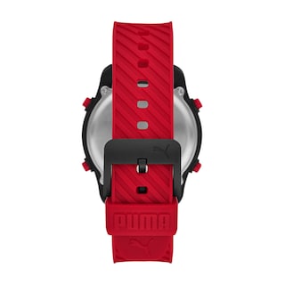 Foto 3 | Reloj Puma Big Cat Rojo 44 mm para Hombre