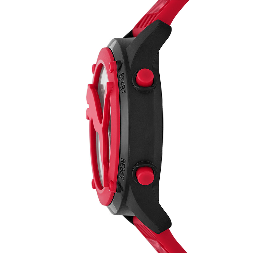 Foto 4 | Reloj Puma Big Cat Rojo 44 mm para Hombre
