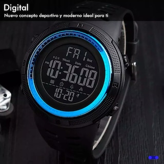 Foto 2 | Reloj Hombre Deportivo Digital Resistente Al Agua Eo Safe Imports Esi-12966 Multicolor