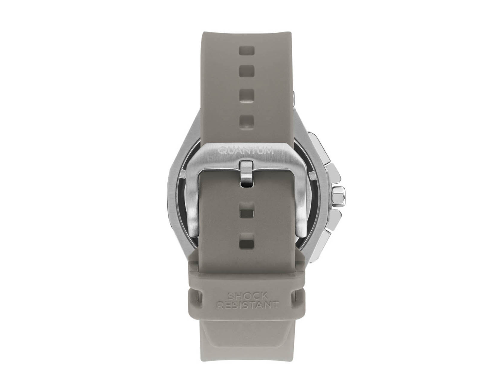 Foto 2 | Reloj Quantum Hombre Correa Silicón Gris Pwg1005.374