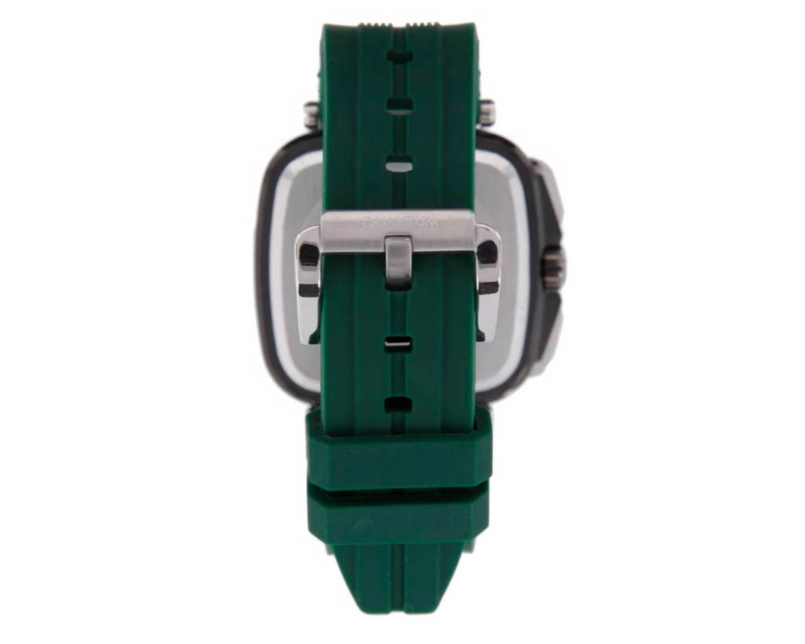 Foto 2 | Reloj Quantum Hombre Correa Silicón Verde Pwg1014.075