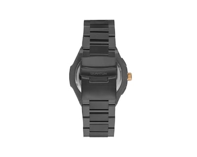 Foto 2 | Reloj Quantum Hombre Extensible Acero Inox Negro Adg1032.070