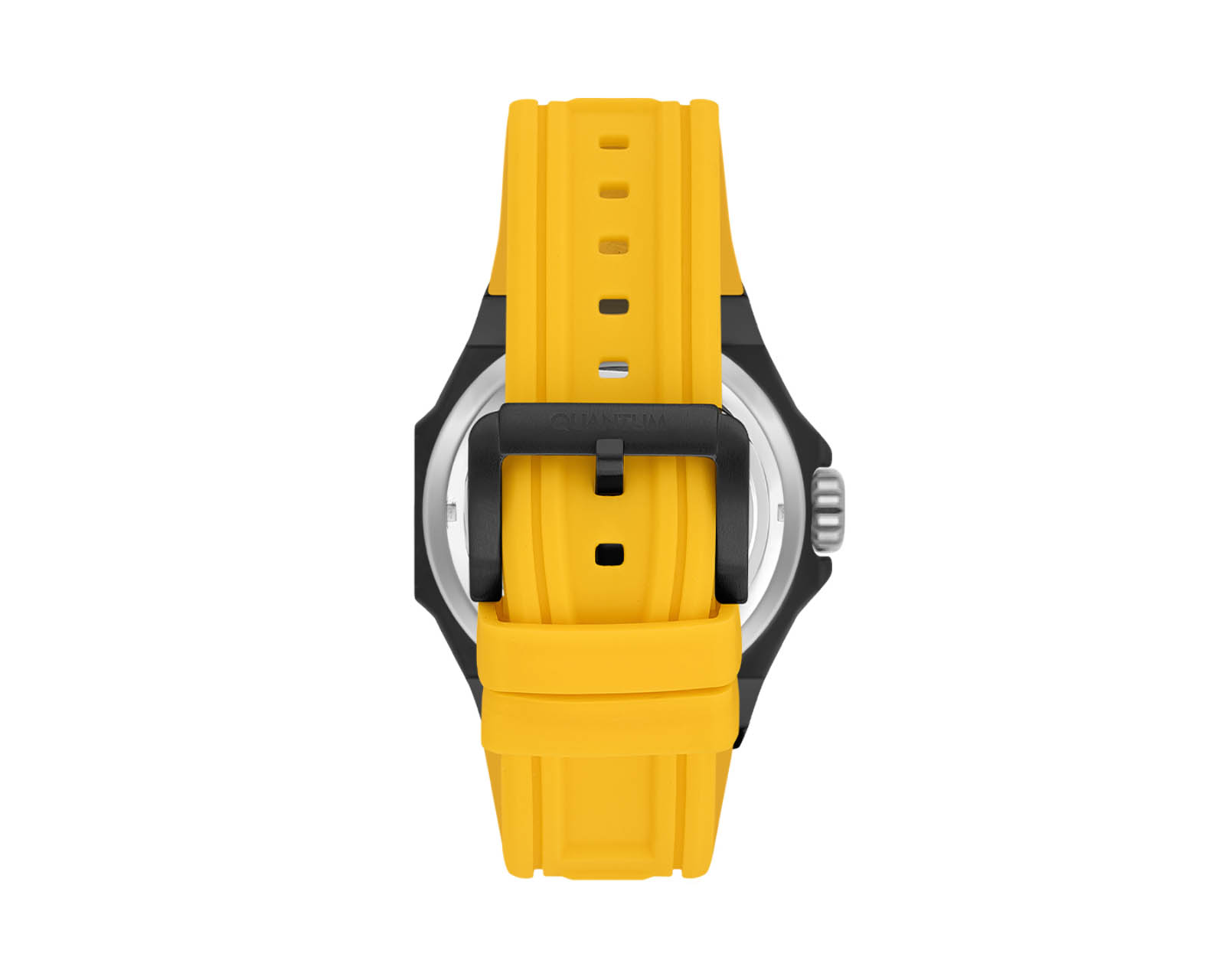 Foto 2 | Reloj Quantum Hombre Correa Silicón Amarillo Bar1091.614