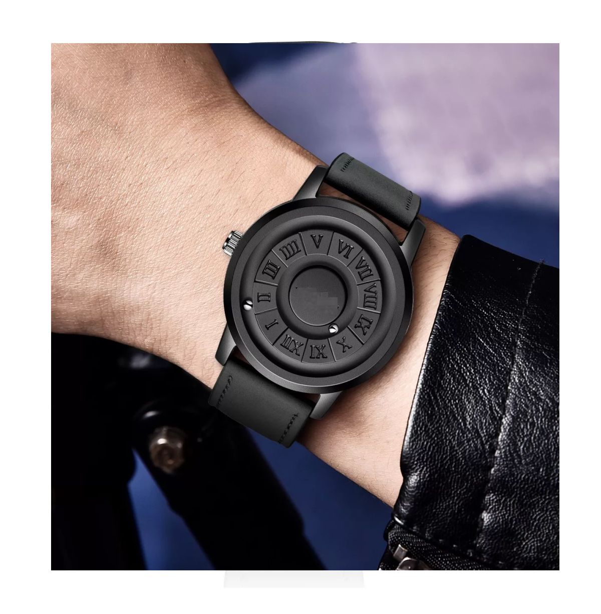 Foto 4 pulgar | Reloj de Cuarzo Lab.G Negro para Hombre