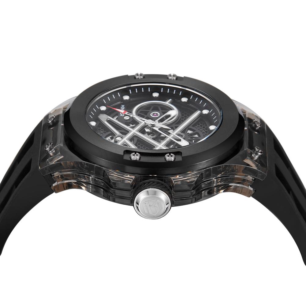 Foto 5 | Reloj de Pulsera Minber M9019g1 Negro para Hombre