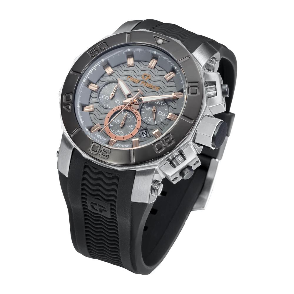 Foto 2 | Reloj de Pulsera Time Force Tf5019m-10 Negro para Hombre