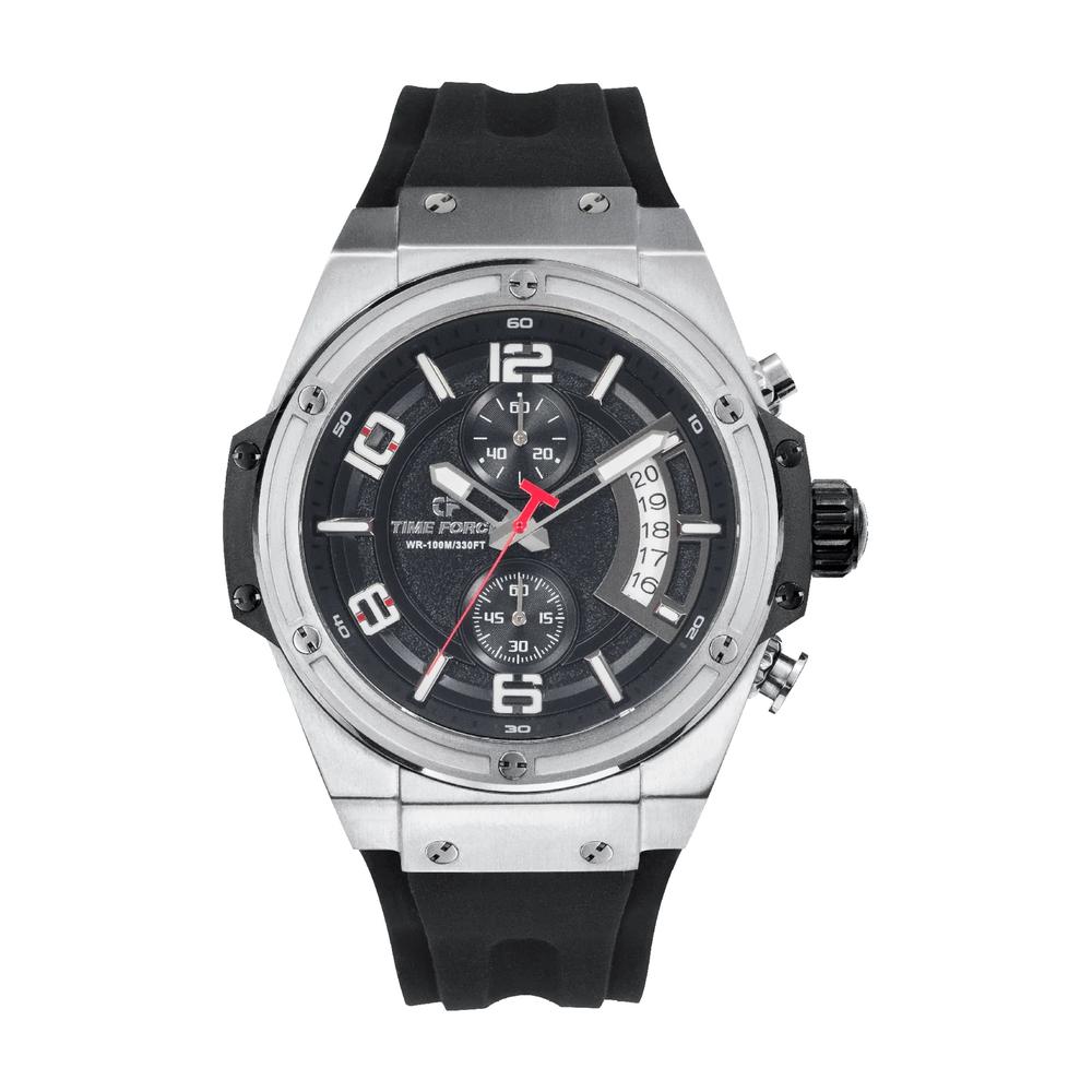 Reloj de Pulsera Time Force Tf5024m-01 Negro para Hombre