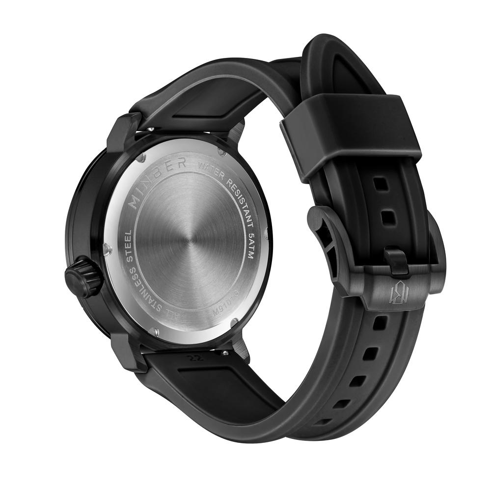 Foto 5 pulgar | Reloj De Pulsera Minber M9101g1 Negro para Caballero