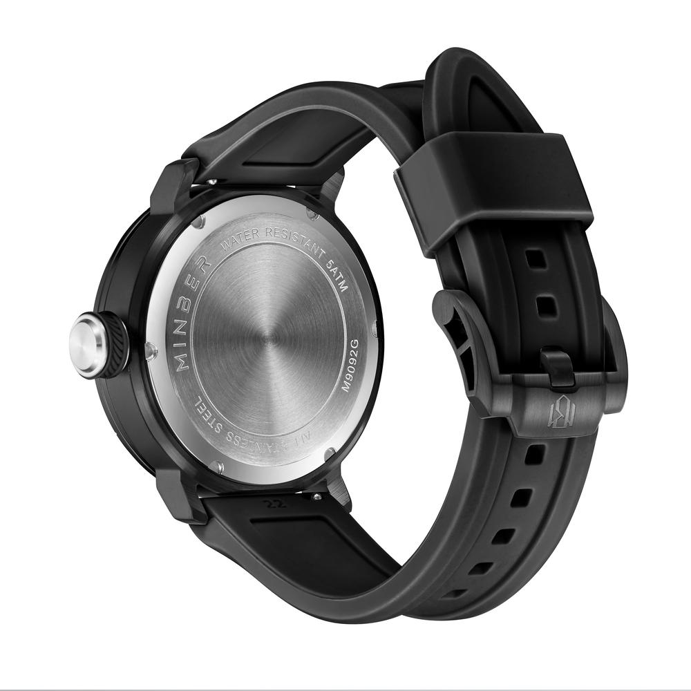 Foto 5 pulgar | Reloj De Pulsera Minber M9092g1 Negro para Caballero