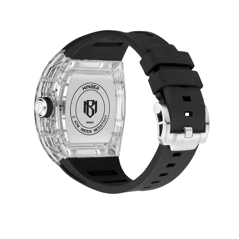 Foto 5 pulgar | Reloj De Pulsera Minber M9082g1 Negro para Caballero