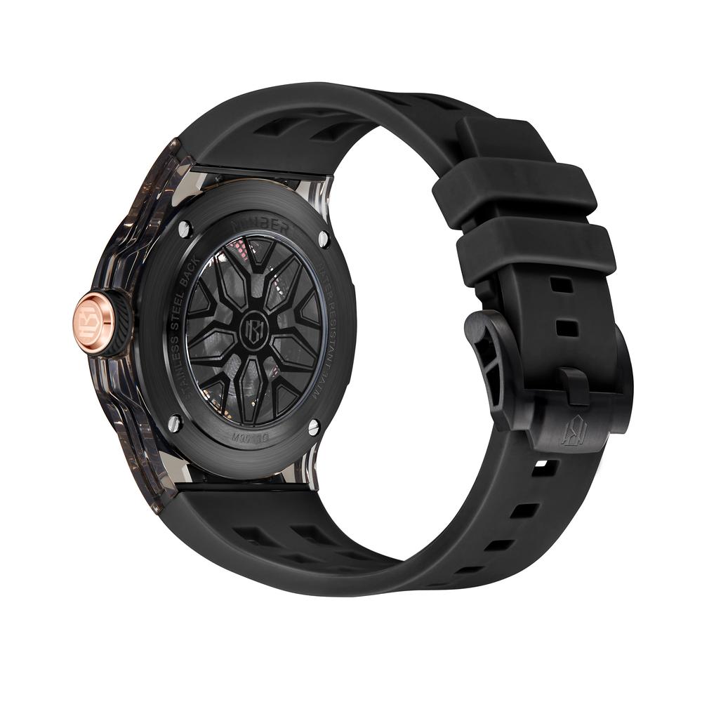 Foto 5 pulgar | Reloj de Pulsera Minber M9019g2 Negro para Caballero