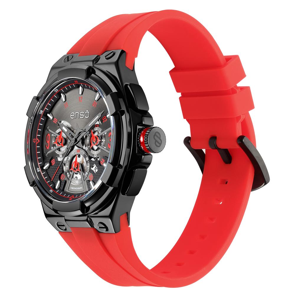 Foto 2 | Reloj de Pulsera Enso Ew1066g3 Rojo para Hombre