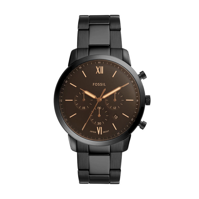 Reloj de Pulso Fossil Neutra Chrono Negro para Caballero