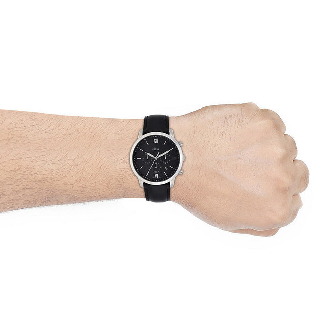 Foto 6 pulgar | Reloj de Pulso Fossil Neutra Chrono Plateado para Caballero